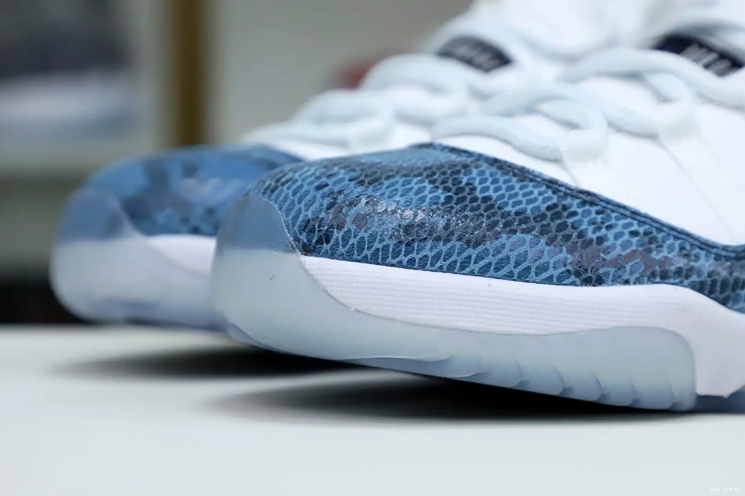 Kimikick Air Jordan snakeskin” 11 Jordan “navy 0615